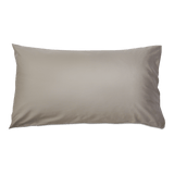 Refined Collection Sateen Bedding Sheet Set Pillowcases in Warm Grey | Skylark+Owl Linen Co.