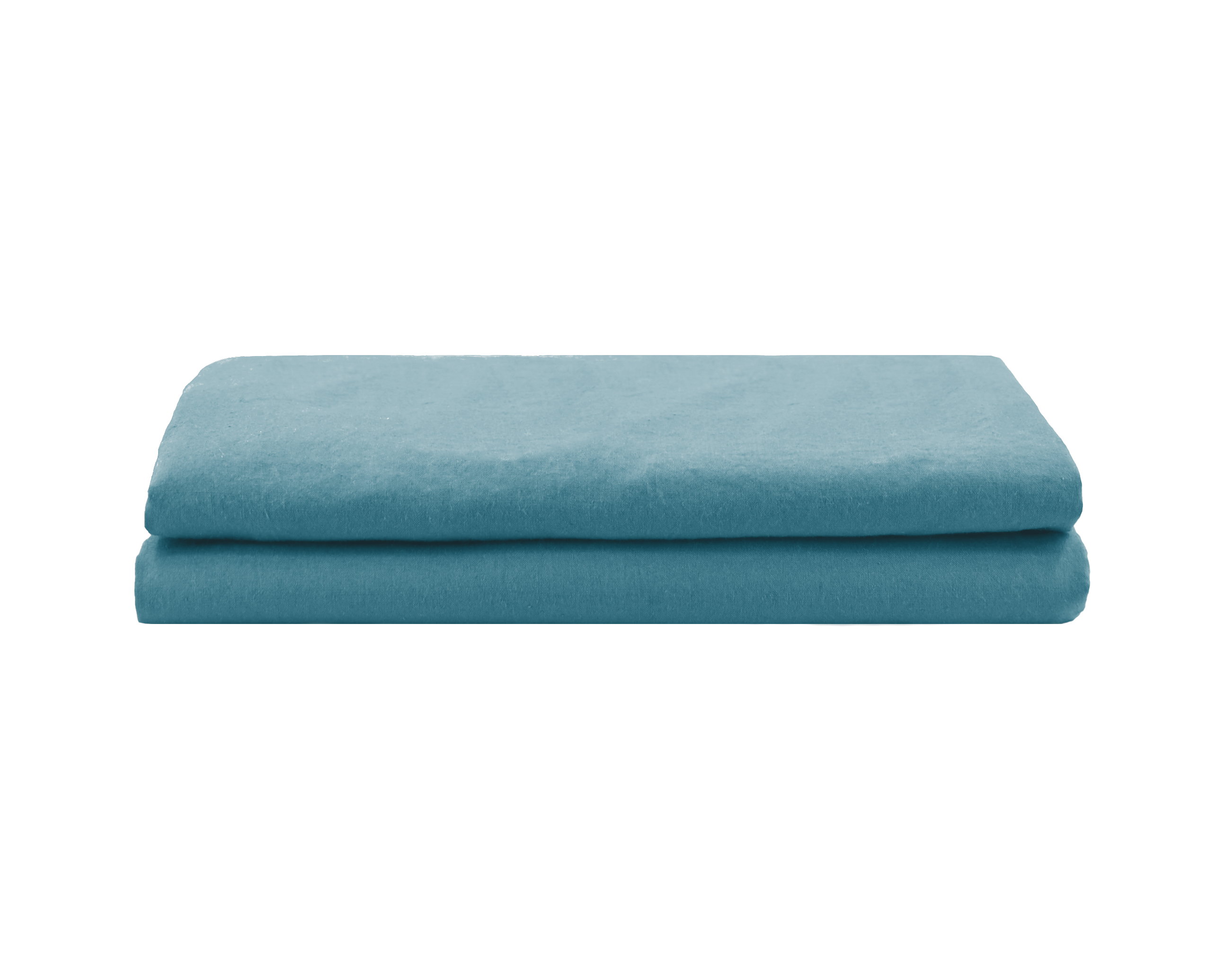 Washed Percale Pillowcases Blue Canada